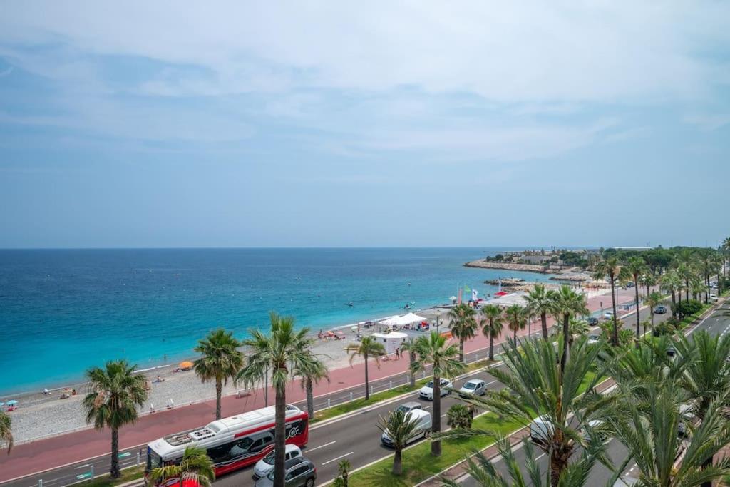 Le Balcon De La Baie Des Anges Appartement Nice Buitenkant foto