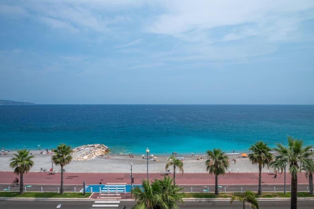 Le Balcon De La Baie Des Anges Appartement Nice Buitenkant foto
